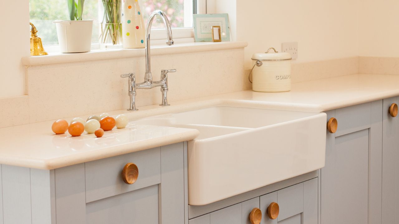 Install Farmhouse Sink