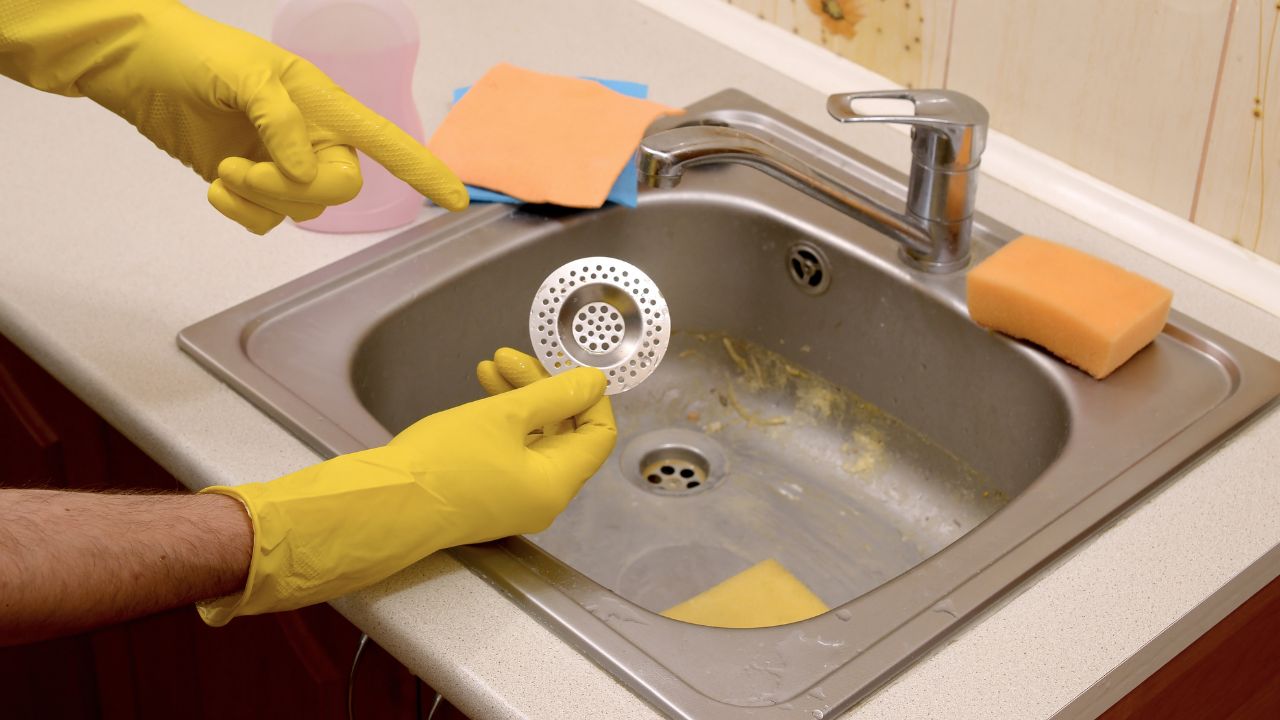 Install Sink Strainer